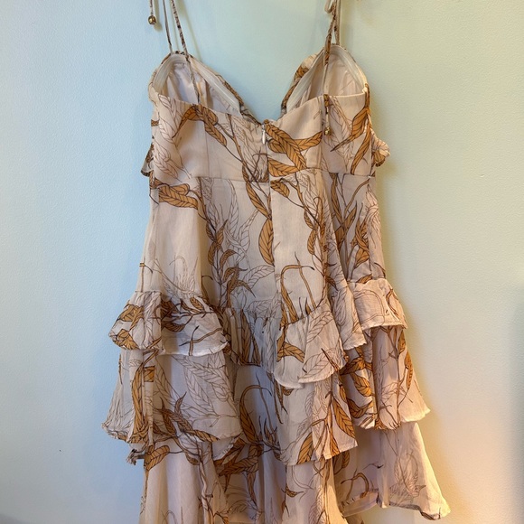 Selfie Leslie Ruffle Mini Dress- xs - Picture 3 of 4